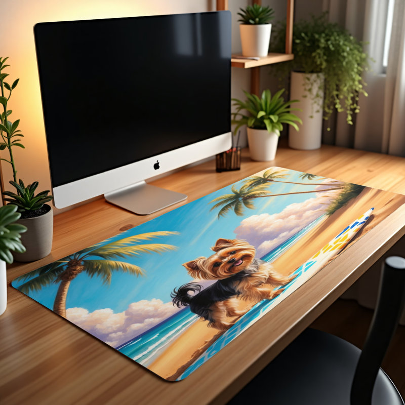 Polyester Desk Pad, 23.6x13.8