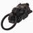 Authentic Vintage Lion Mouth Door & Gate Knocker Handle Pull Door Accessories Home Décor