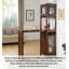 Extendable with Solid Wood and Glass Base Dining Table