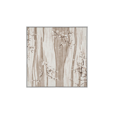 Tapis gris soyeux et moelleux