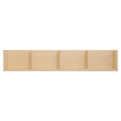 Broadhurst 18cm H x 95cm W Floating Bookcase