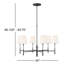 Capri 6 - Light Chandelier-1614655532-1787134838