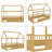 Floor Bed With House Roof Frame, Fence Guardrails-1377737737