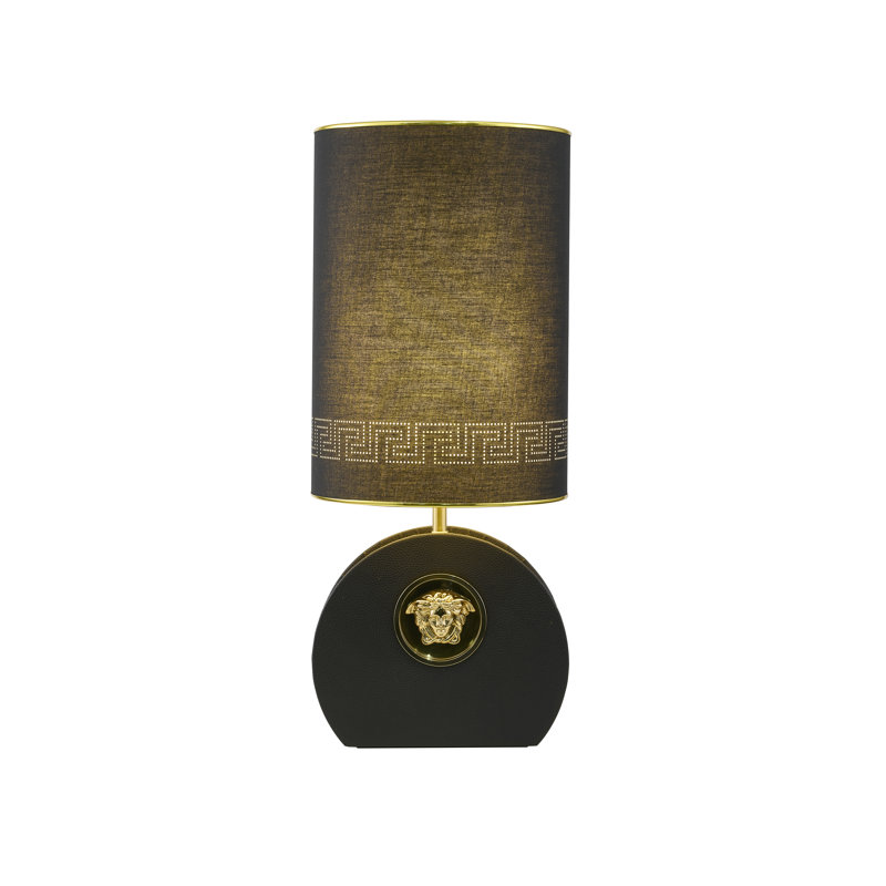 Lampe de table transitionnelle noire 1 lumière