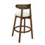 Tabourets de bar rembourrés Mid-Century-119918201