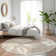 Premium Machine Washable Prisco Taupe Rug