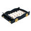 Lit plateforme pour voiture de course double - bleu foncé avec rangement robuste pour chambre à coucher + roues et bois de pin confortable-357771659