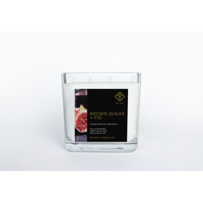 Brown Sugar & Fig Scented Jar Candle