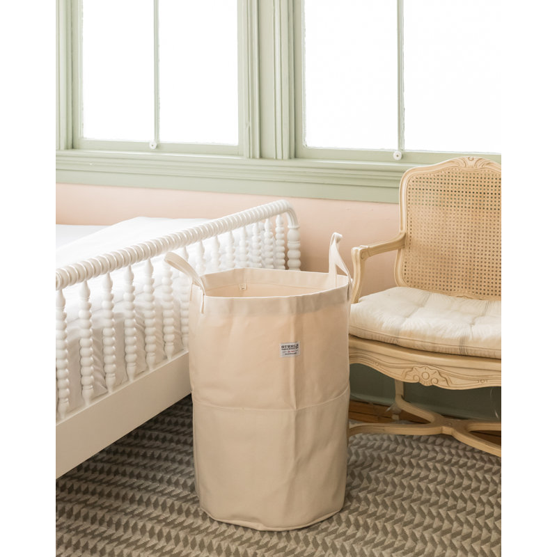 Tall  Canvas Hamper, Natural
