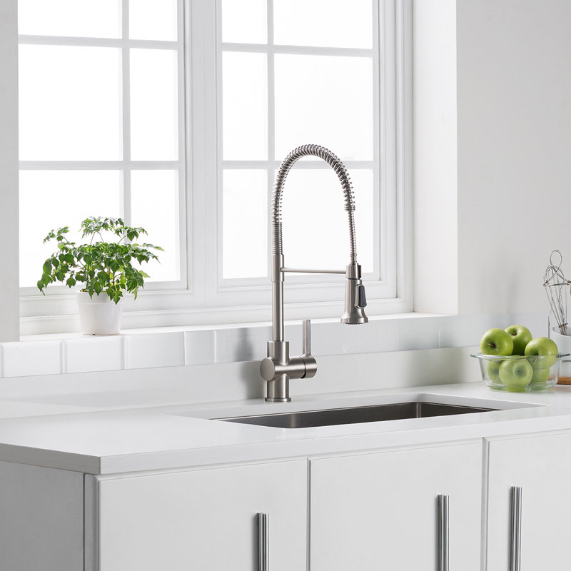 Robinet de cuisine Britt, Acier inoxydable, Without Filter Faucet