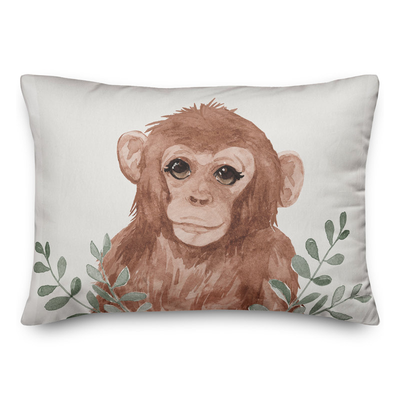 Housse de coussin rectangulaire en polyester 