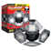 Bell+Howell Quadburst 5500 Lumens Multi Directional Ceiling Light with 4 Adjustable Panels