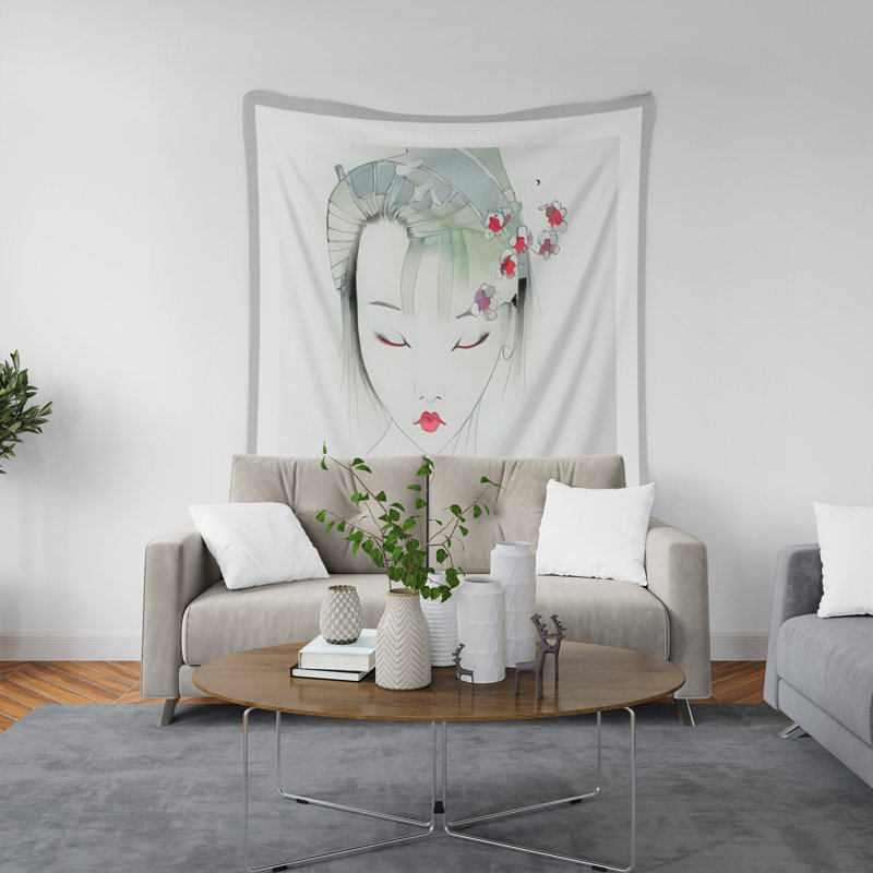 Tapisserie murale, H 88 po x l 104 po