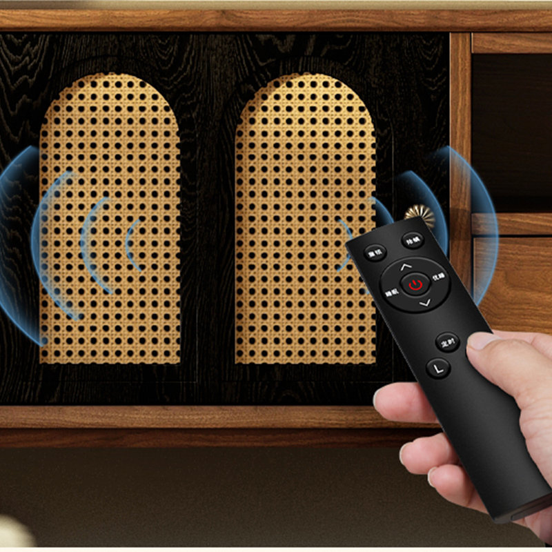 Meuble télé pratique de style rétro, L 94,49 po