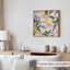 «Food and Kitchen Lemons & Stripes III», reproduction d'art moderne sans cadre