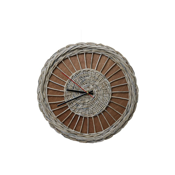 Bay Isle Home Allemans Wood Wall Clock | Wayfair.co.uk