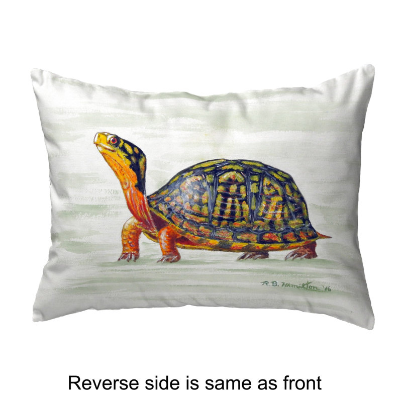 Outdoor Reversible Throw Pillow