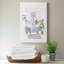 S Croquis Bath III - peinture sur toile tendue-1296861383