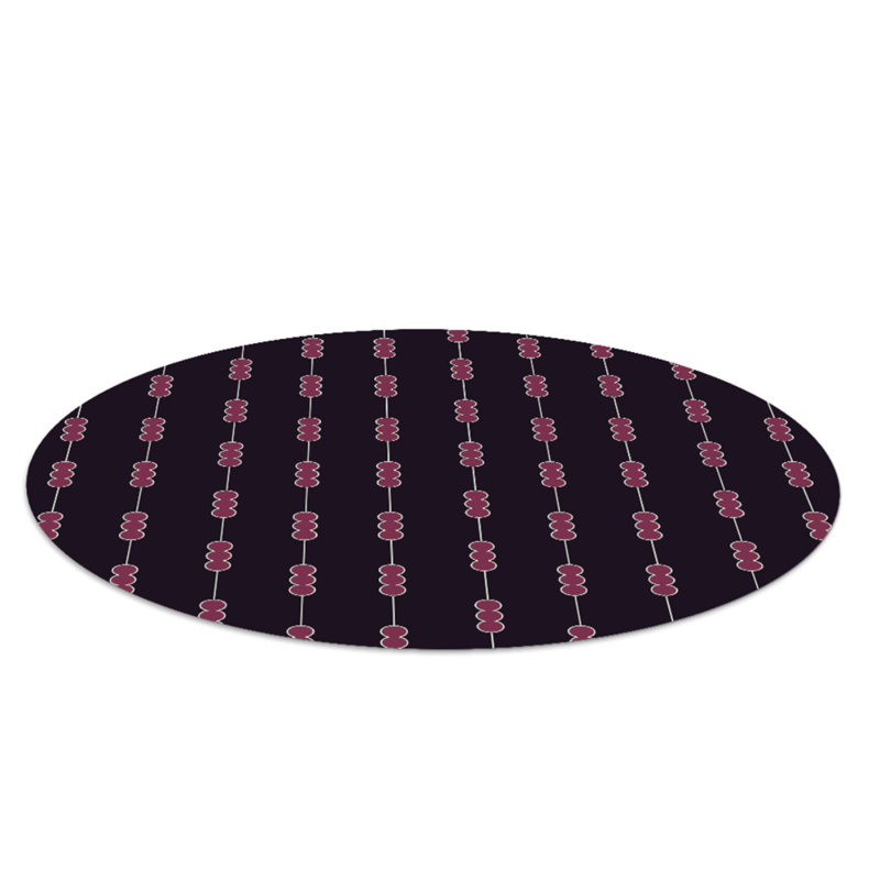 Kaneshia Hard Floor Straight Round Chair Mat
