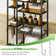 Lowis Adjustable Freestanding Over the Toilet Storage with 8 Shelves