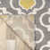 Caritta Geometric Gray/Yellow/Cream Area Rug