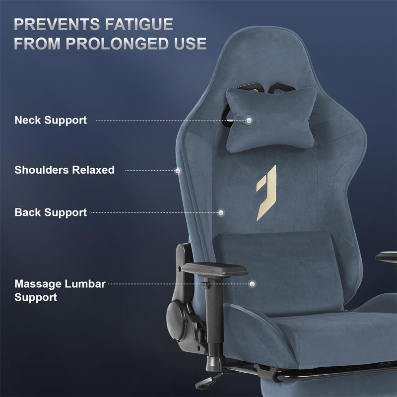 Inbox Zero Adjustable Height Game Chair