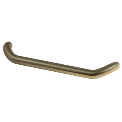 6-5/16" Ergonomic Offset Wire Pull Satin Nickel