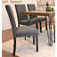 Ensemble de salle à manger 7 pièces, table à manger en épingle à cheveux avec 6 chaises, 3 options de couleurs-2062410775