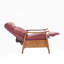 Fauteuil d'appoint moderne avec cadre en bois-1839467187