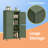 Arhavi 42.1" H Floor Storage Cabinet, Storage Unit, Freestanding Cabinet With 4 Doors-24767012