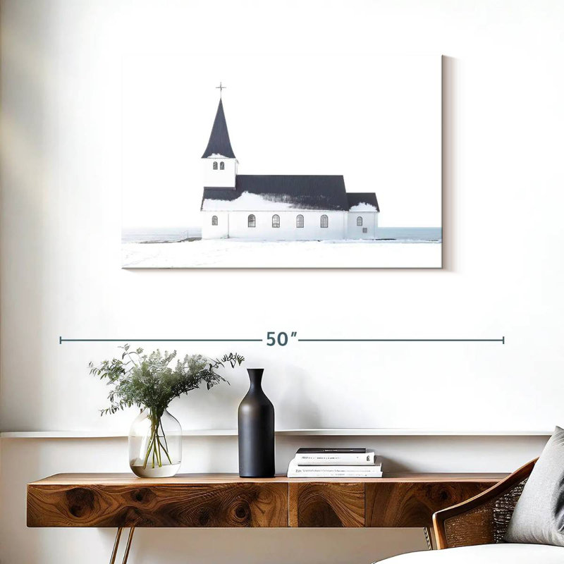 White Winter Church