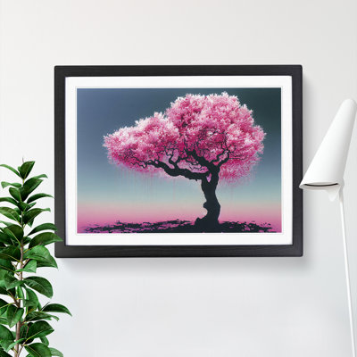 Stimulating Plum Blossom Tree - Framed Print