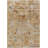 Abstract Machine Woven Polyester Area Rug in Beige/Gold/Rust-50252604