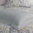 6 Piece Cotton Comforter Set Grey King-117486605