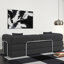Plancher gris - debout avec, modulaire convertible de 78,8 pouces, assise de 70 cm de large, lit en velours côtelé lavable froissé à 4 places, design, formes variables, amovible et tissu