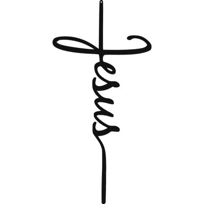 Jesus Cross Wall Décor