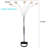 1-Piece Modern Design Classic Luxury Minimalist Multi-Head Floor Lamp Crescent-Shaped Crystal-Inlaid Metal Pole Living Room Light-1817169624-1817169630-1817169629