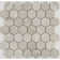 Stone Mosaics Hexagon Honed 2" x 2" Natural Stone Field Tile in Chenille White