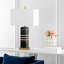 Lampe de table noire 27,5 "Tonna