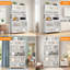 Armoire de cuisine 73 po avec panneau perforé et crochets H 73 po-2001483839