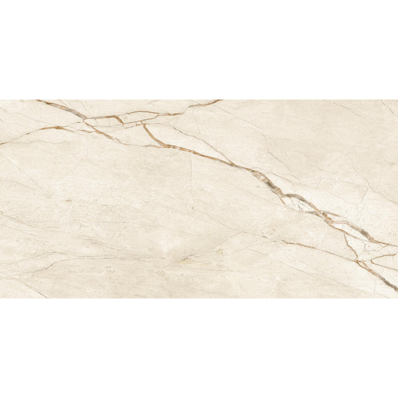 Crema Roma 3D Veins 24X48 Porcelain Tile