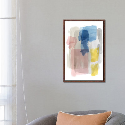 Puddle Pastel II 1 Piece Wall Art on Canvas