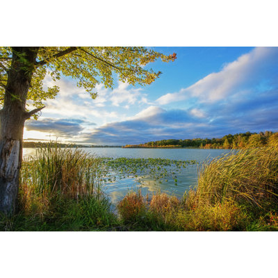 Coucher de soleil sur le lac