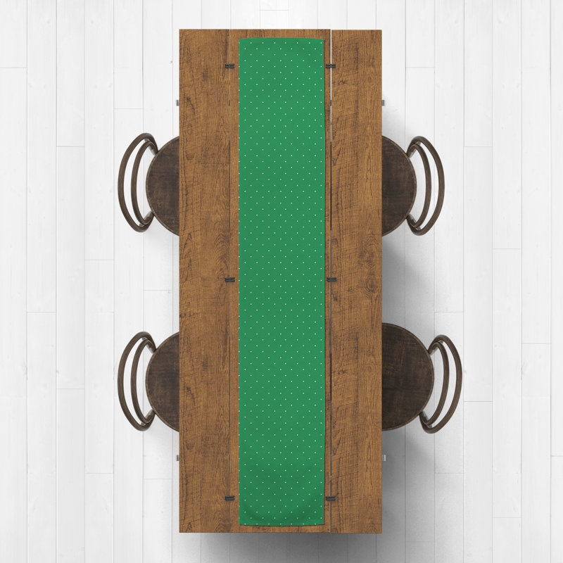 Backsten Argyle St. Patrick's Day Table Runner, 16" L x 72" W, Geometric 1