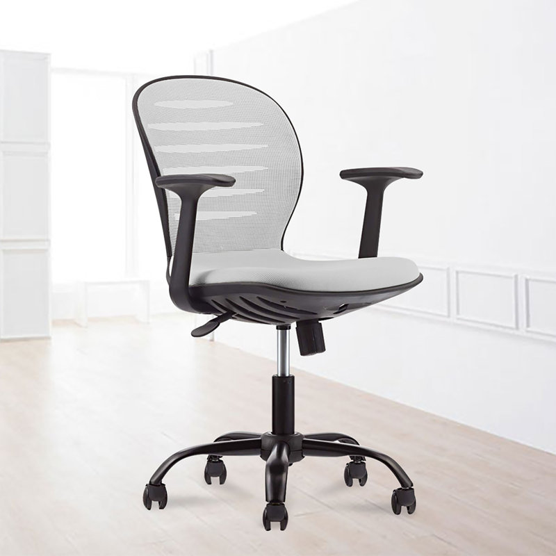Chaise de travail comfort Ballenger, Gris / noir