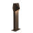 Triform Compact Grey Integrated LED Metal Bollard Light-655775369-655775477