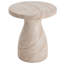 Table d'appoint en béton léger de 20 pouces MGO