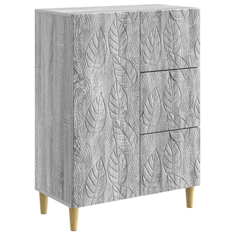 66 cm W Sideboard, Grey Sonoma