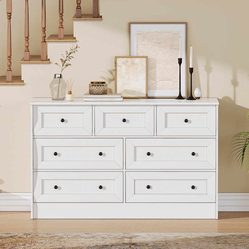 Commode blanche 47 tiroirs 47,6 po Farmhouse