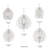 Darek 4-Light Dimmable Geometric Chandelier